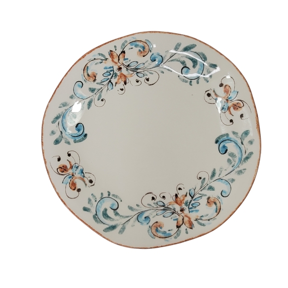 PIER 1 IMPORTS Terracina Dinner Plate Hand Crafted in Italy - Picture 2 of 8